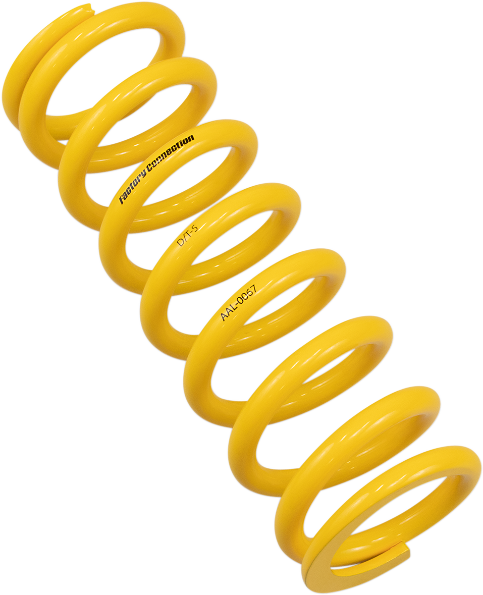 Factory Connection Shock Spring Rear Spring Rate 375 Lb/In - Honda CRF450R and More