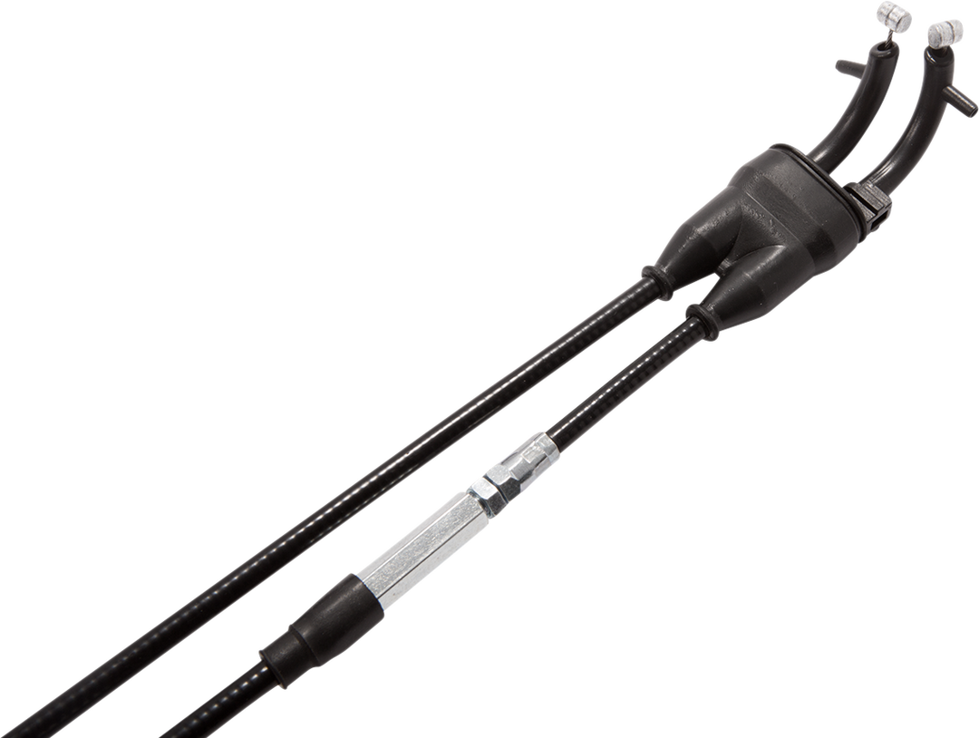 Motion Pro Black Vinyl Throttle Cable Push/Pull CRF - Honda CRF450R and More