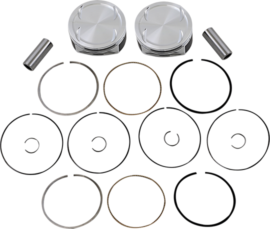 JE Pistons Piston Kit - Harley-Davidson Milwaukee-Eight 114/117 - 4.250" Bore +0.175" Oversize 114"/117" M8