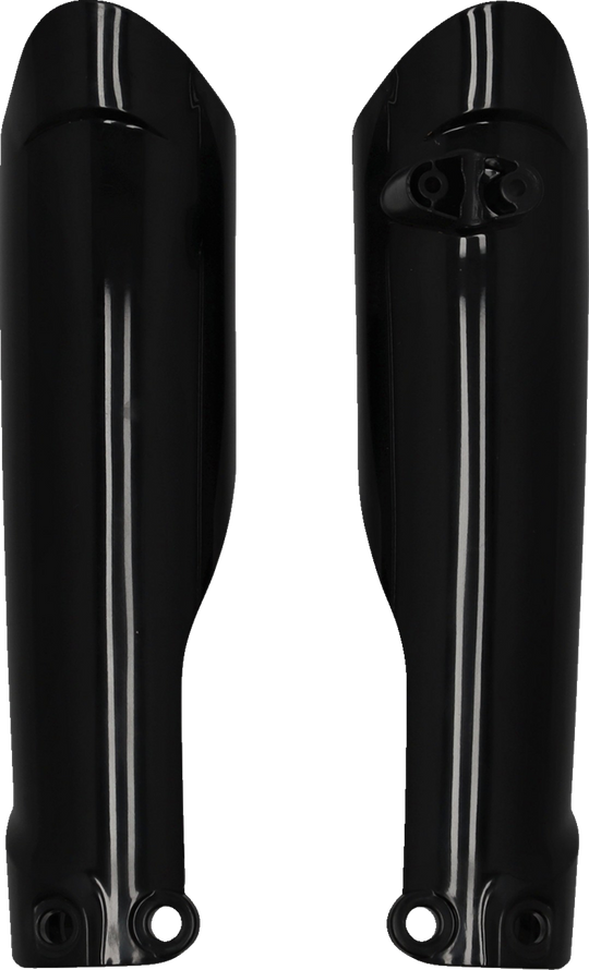 Acerbis Fork Cover Lower Black - KTM 50 SX and More