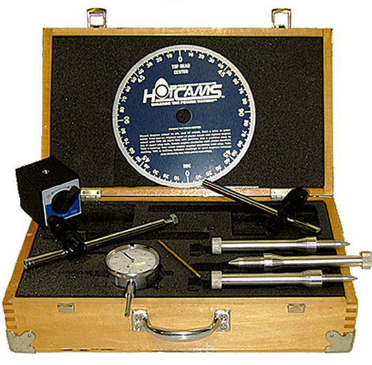 Hot Cams Professional Camshaft Installation Kit – Degree Wheel, Dial Indicator & Stops (68-2075)