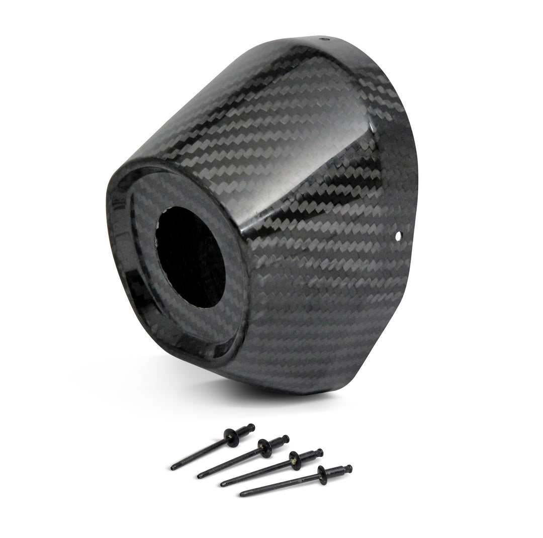 Pro Circuit Carbon End Cap 3.5" with 1-1/4" Hole - Replacement Part