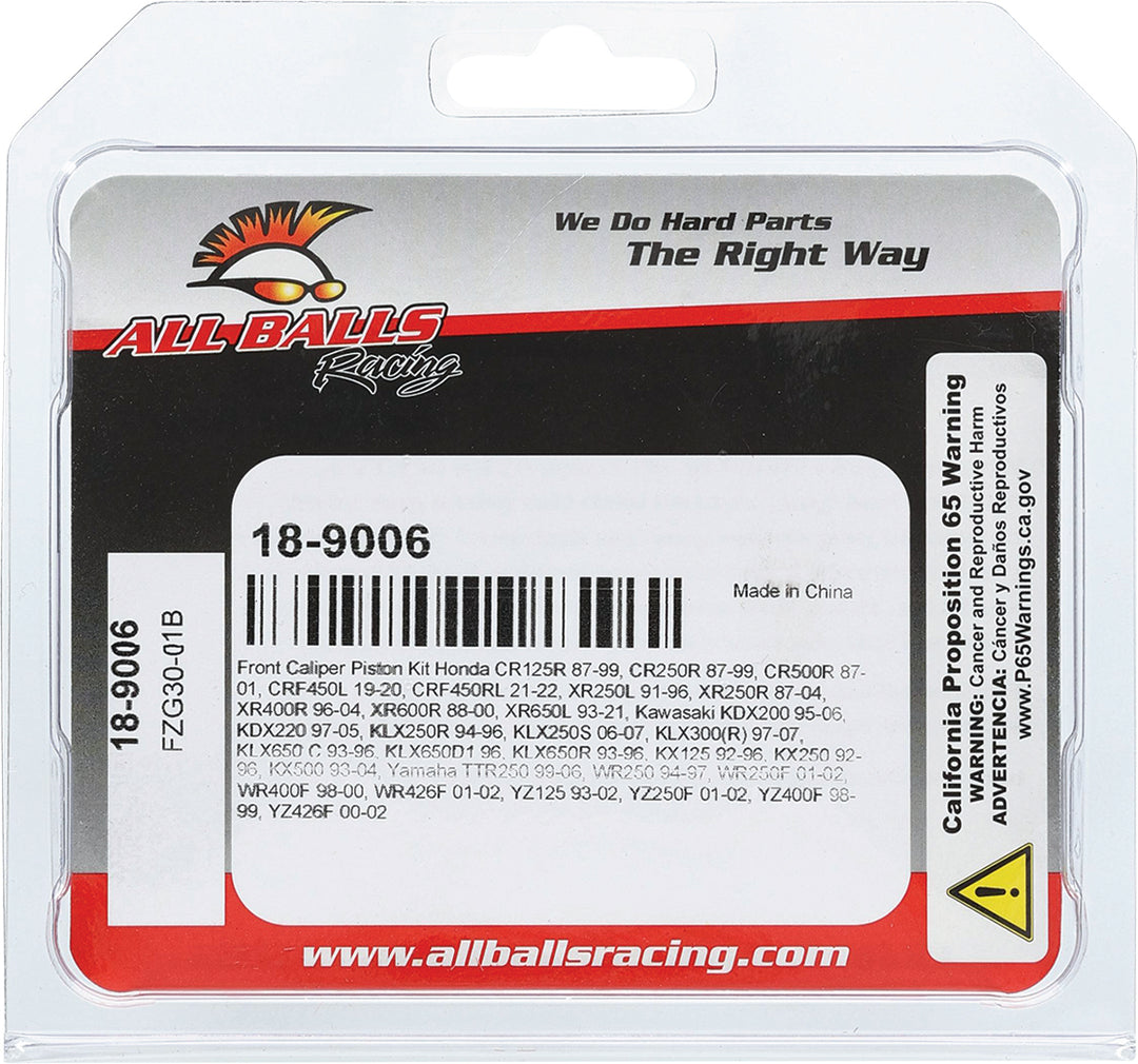 All Balls Brake Caliper Piston Kit
