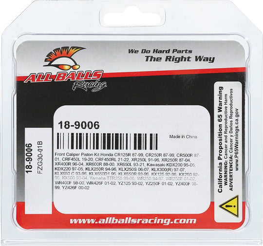 All Balls Brake Caliper Piston Kit
