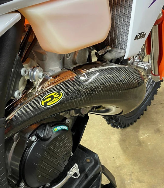 P3 Carbon Carbon Fiber Pipe Guard 101081