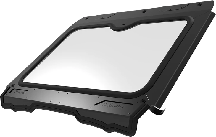 Kolpin Glass UTV Windshield with Sliding Vents - Polaris - RZR Pro XP / Pro R / Turbo R 2020-2025