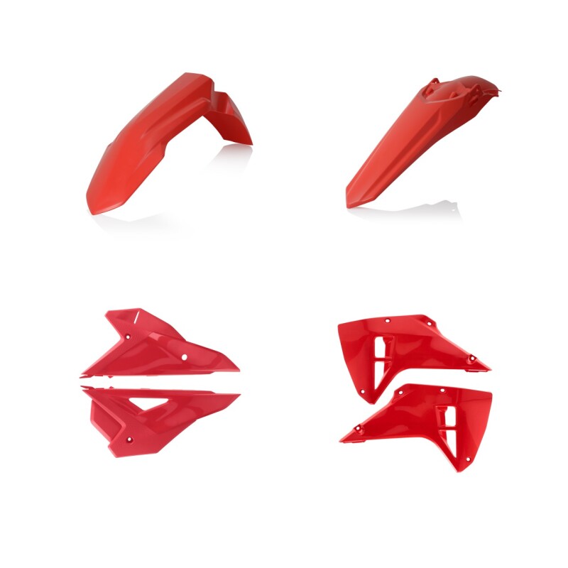 Acerbis Plastic Kit - 2025 Honda CRF250R / CRF450R - Red