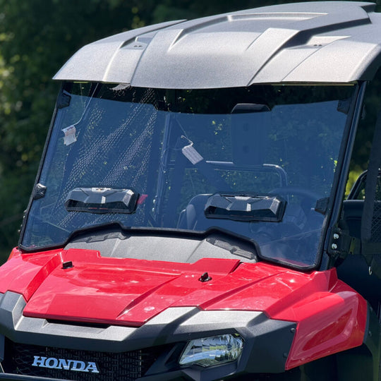 Seizmik Vented UTV Windshield - Honda Pioneer / Talon - Pioneer 700 Tool-less UV Resistant 2015-2025