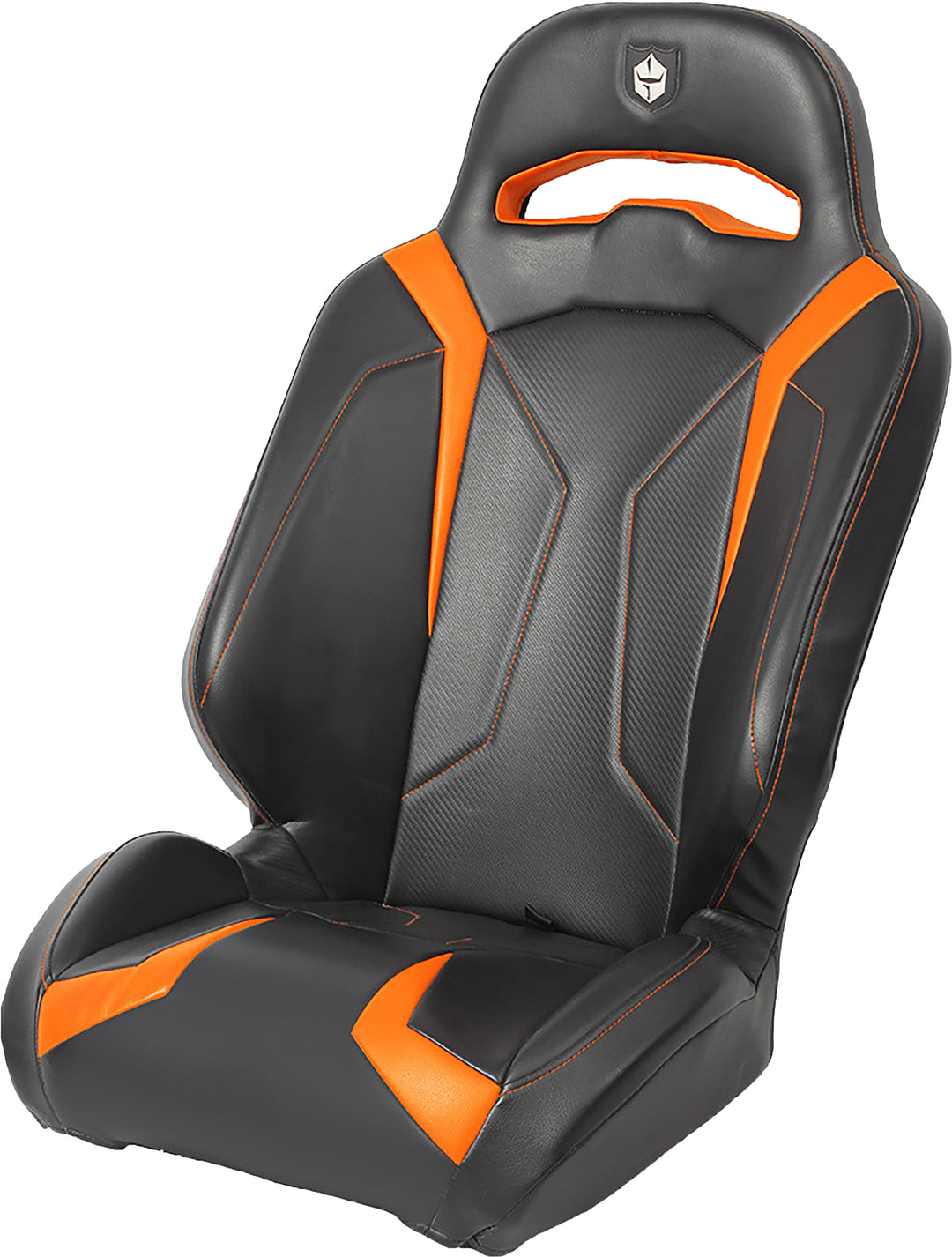 Pro Armor LE Suspension Seat - Polaris RZR XP 1000 / Turbo / Turbo S 2014-2022 - Black/Orange
