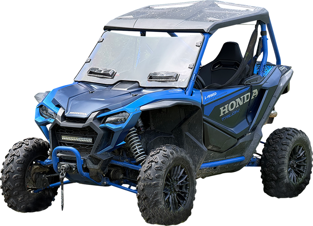 Seizmik Windshield Tool-Less Vented Talon - Honda Talon and More
