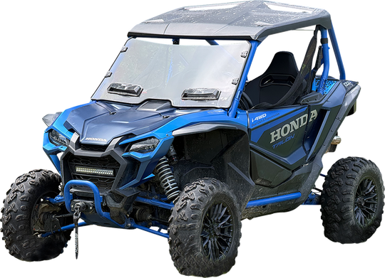 Seizmik Windshield Tool-Less Vented Talon - Honda Talon and More