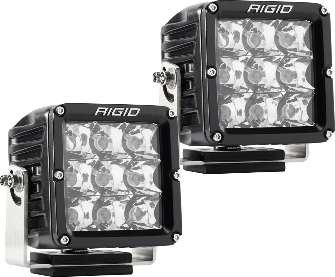 Rigid D-XL Pro LED Pod Lights - Pair - Spot