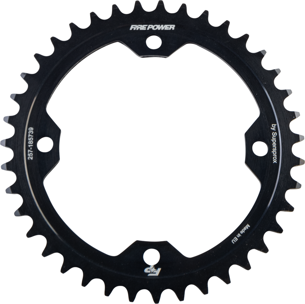 Fire Power Steel Rear Sprocket Black - Yamaha YFZ450 & Raptor