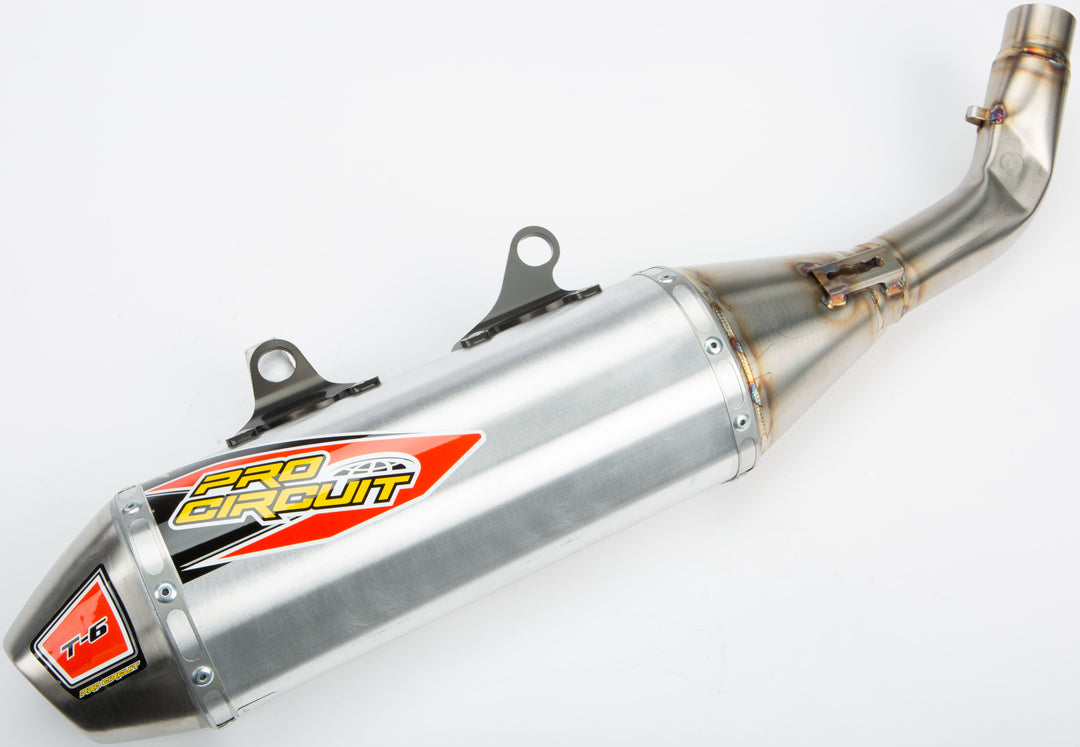 Pro Circuit T-6 Stainless Slip-On - Gas Gas / Husqvarna / KTM 450 4-Stroke 2018-2023