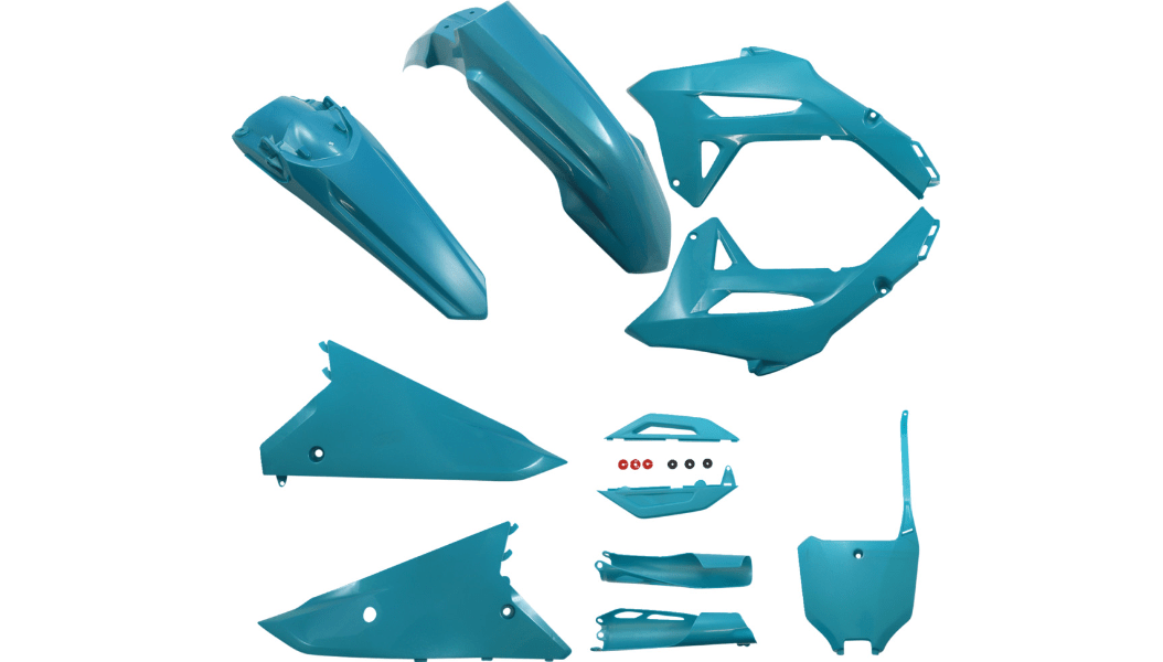 21 - 24 CRF450R 450R 250R - Full Replacement Body Kit - Teal/Metallic - Acerbis - Dune Goons