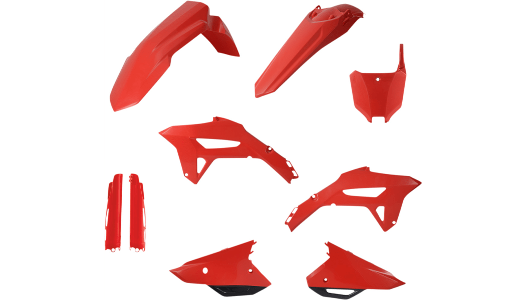 21 - 24 CRF450R CRF 250R 450R Full Replacement Body Kit - OEM '21 Red - Acerbis - Dune Goons