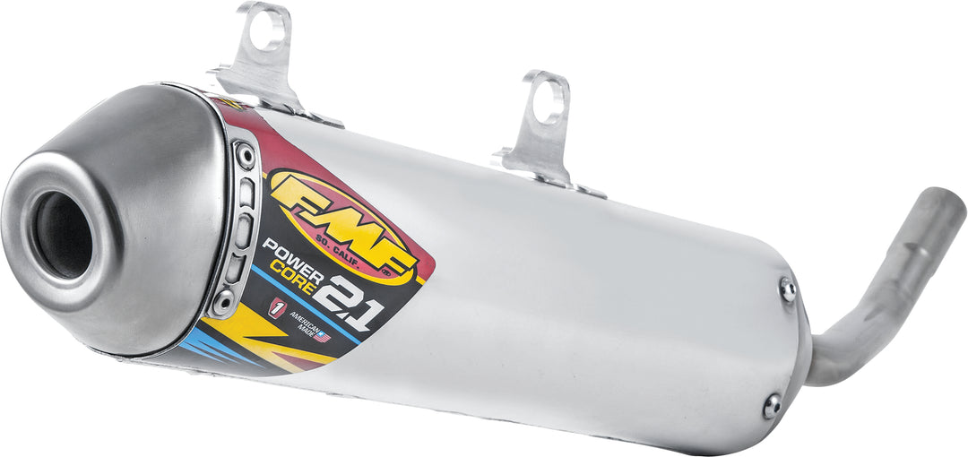 FMF Powercore 2.1 Shorty Aluminum Silencer - Husqvarna / KTM 250/300 2-Stroke 2017-2019
