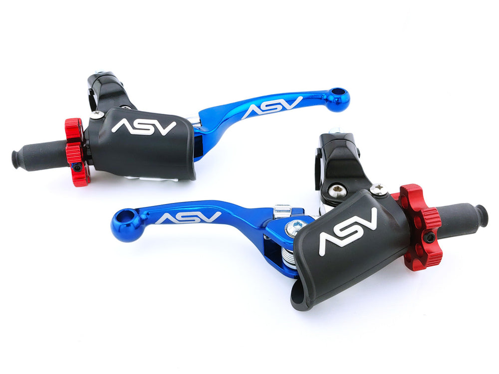 ASV F4 Pair Pack w/ Pro Perch - Suzuki DR-Z 110 125 (Drum Brake) | BCF40506PX