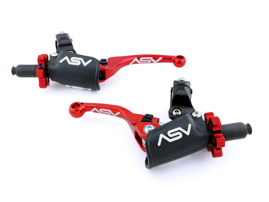 ASV F4 Pair Pack w/ Pro Perch - Suzuki DR-Z 110 125 (Drum Brake) | BCF40506PX