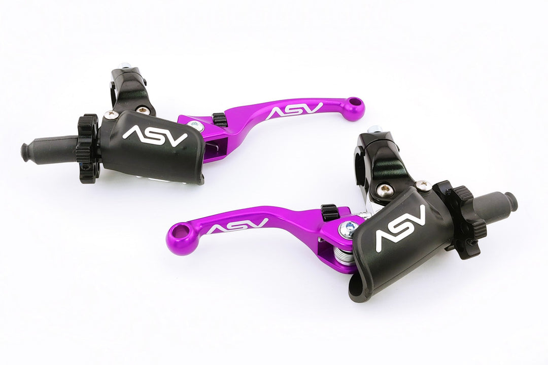 ASV F4 Pair Pack w/ Pro Perch - Suzuki DR-Z 110 125 (Drum Brake) | BCF40506PX