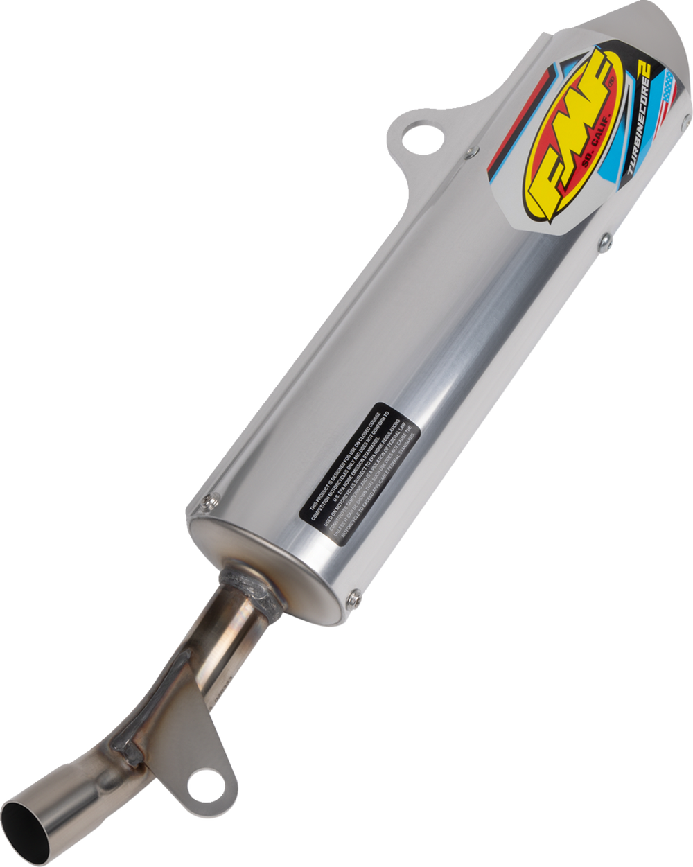 FMF Racing Turbinecore Spark Arrestor Silencer - Yamaha PW50 1983-2025