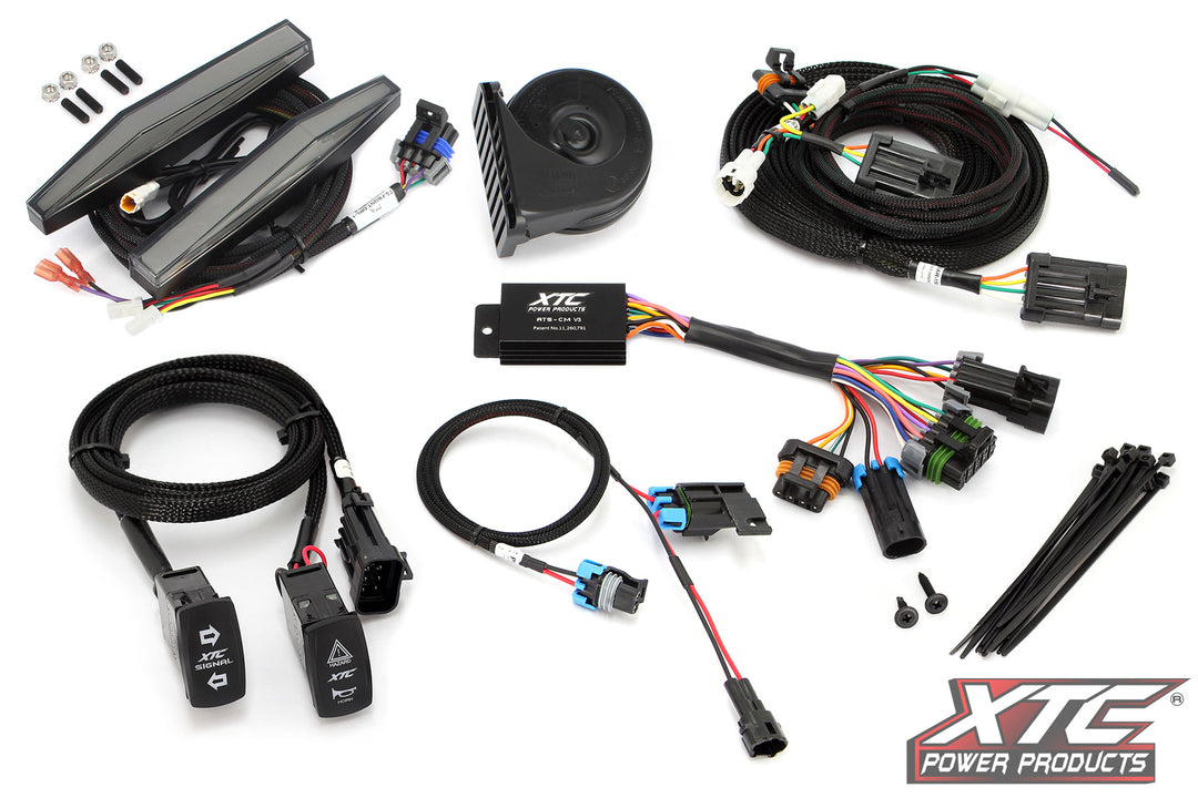 XTC Self-Canceling Turn Signal Kit with Horn and X-LITE DRL - Yamaha - Wolverine RMAX2 / RMAX4 2021-2026