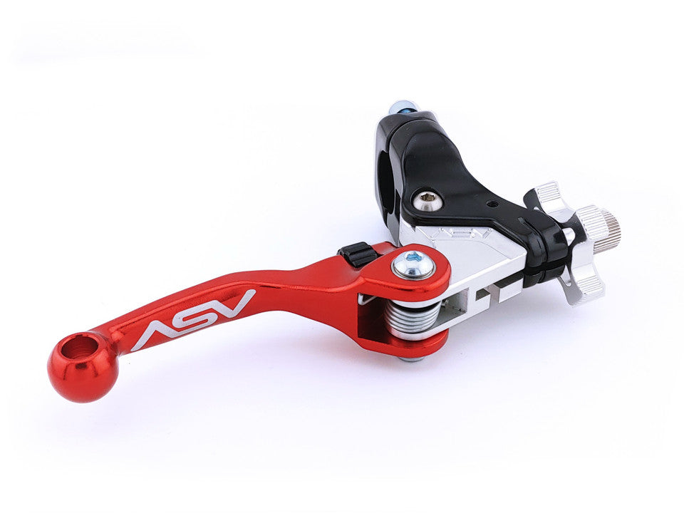 ASV F4 Brake Lever w/ Perch - Suzuki DR-Z 110 125 (Drum Brake) | BDF405SX