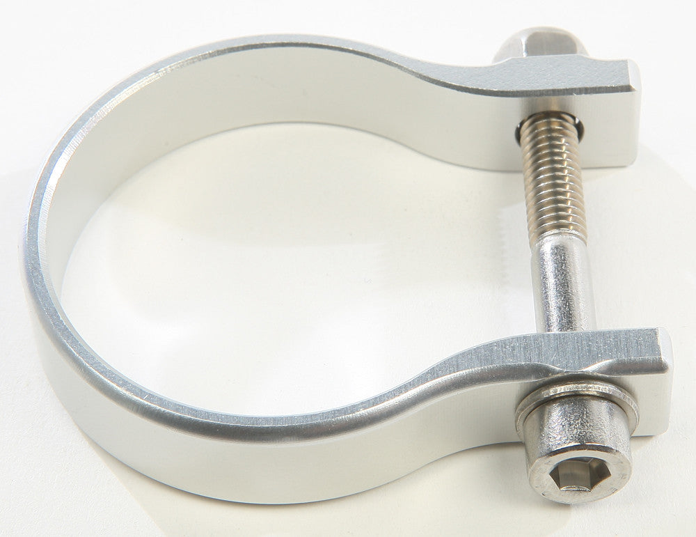 Axia Alloys Roll Bar Strap Clamp - UTV Roll Cage Mounting Clamp - 2.0 in / Silver