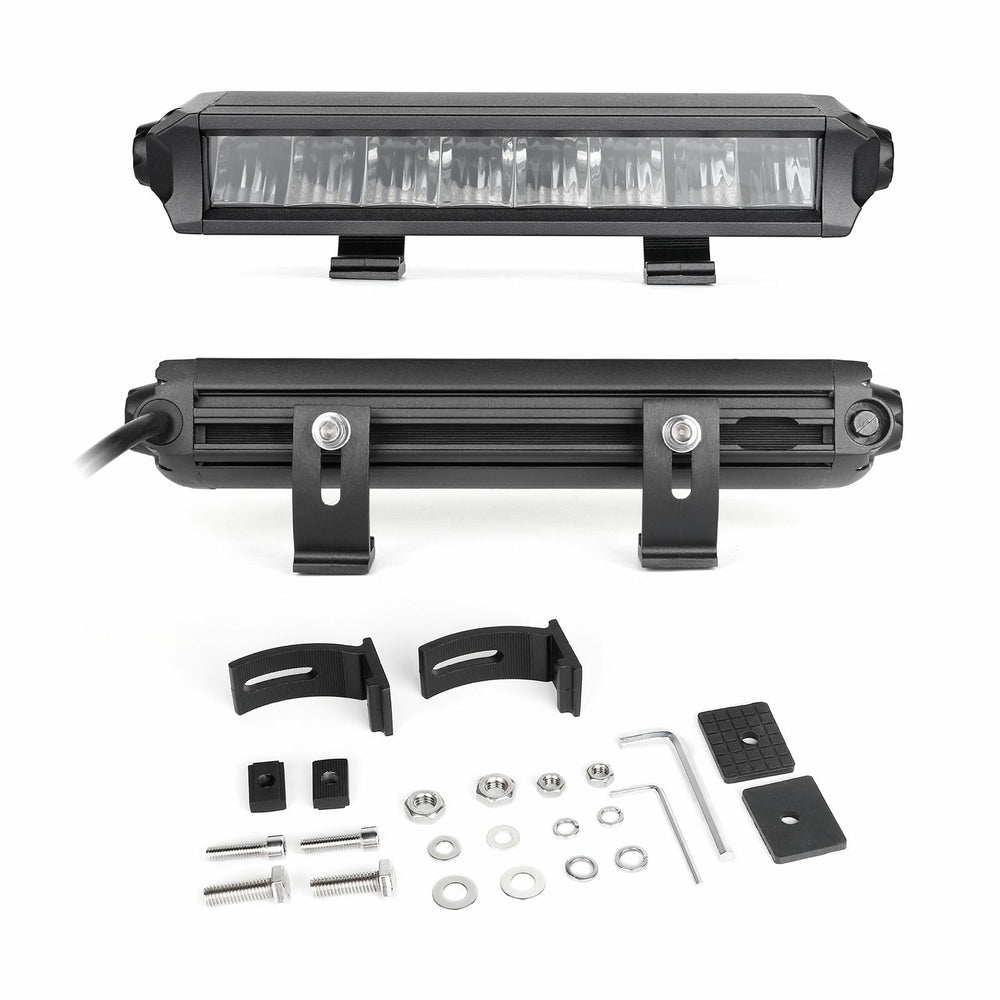 XK Glow Razor LED Light Bar - High Beam Driving - 10 in