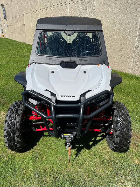 Kolpin Glass UTV Windshield with Sliding Vents - Honda