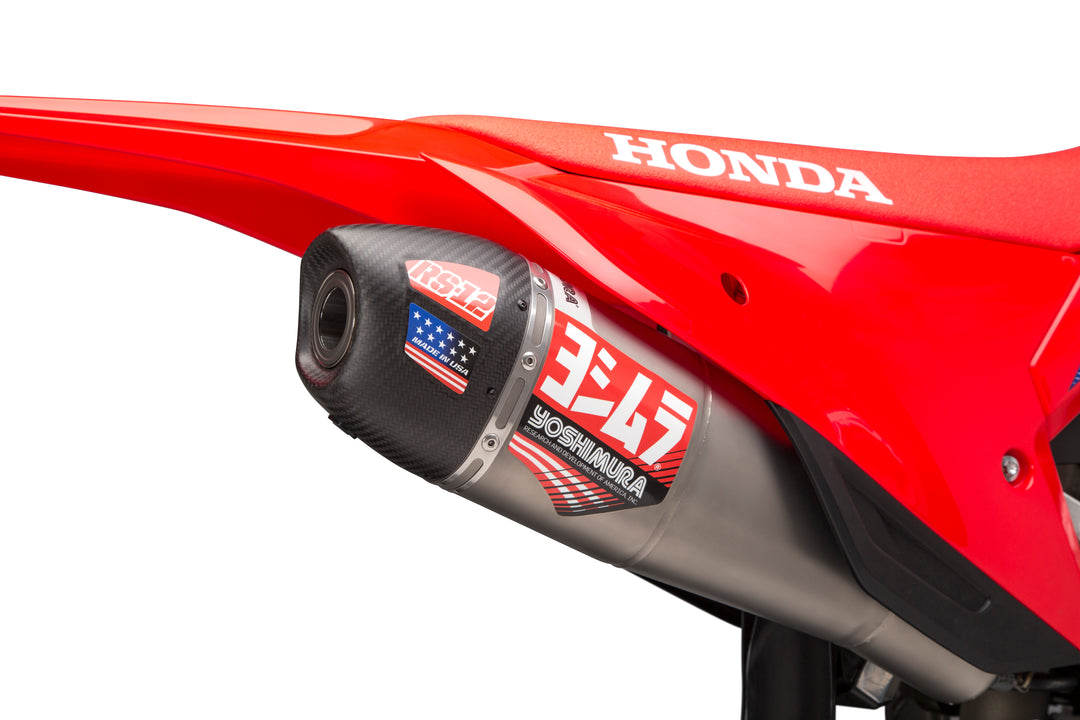Yoshimura RS-12 Slip-On - Honda CRF450R/CRF450RX 2021-2024