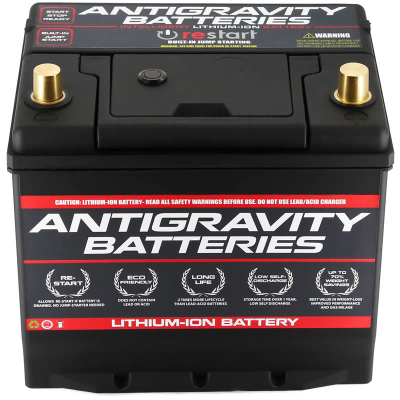 Antigravity Group 24R Lithium Car Battery w/ Re-Start 60Ah AG-24R-60-RS