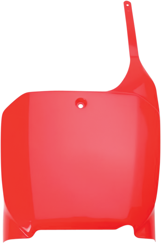 UFO Plast Front Number Plate Red OEM - Honda CRF450R 2002-2003