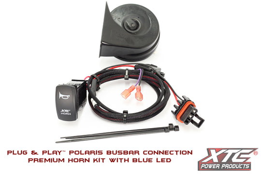 XTC Plug-and-Play UTV Horn Kit - Polaris - Polaris models with bus bar 2018-2026