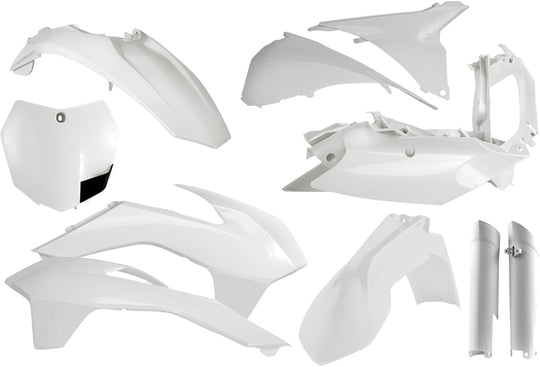 Acerbis Full Plastic Kit Kit White (2314330002)