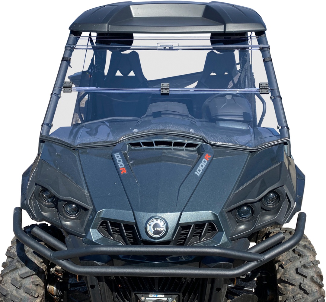 Open Trail Folding UTV Windshield - Can-Am - Commander 800 / 1000 2011-2020