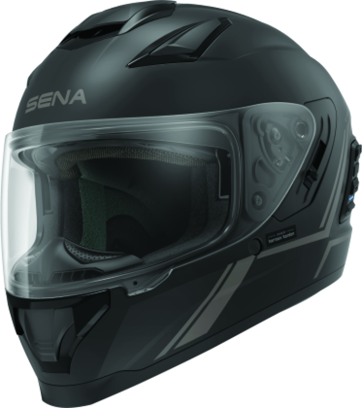 Sena Technologies Stryker Bluetooth Helmet w/Mesh Intercom Matte Black - Large