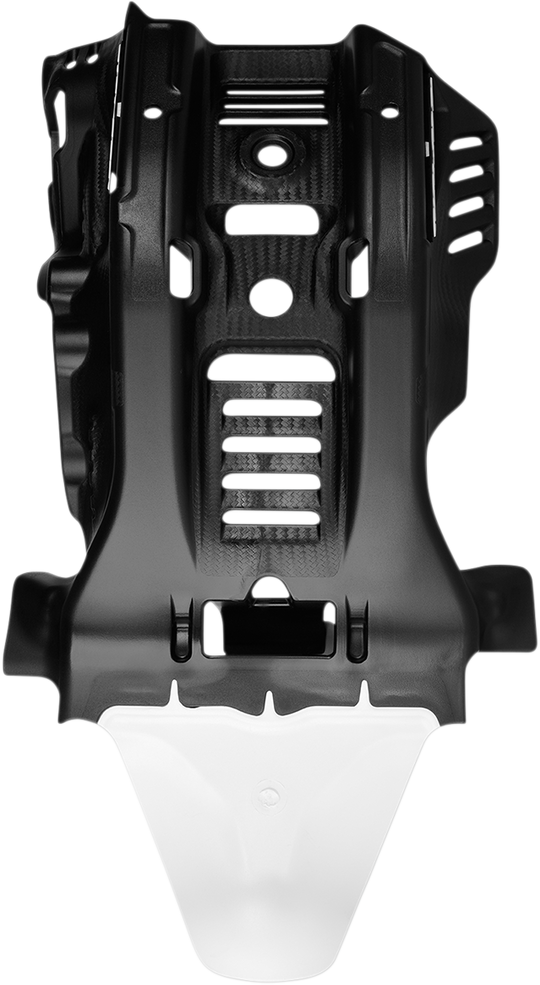 Acerbis Skid Plate Large Black/White - Husqvarna TE250 2020-2023