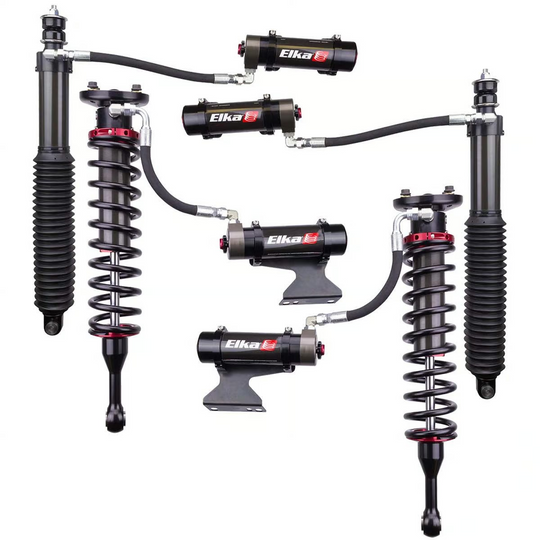 Elka 2.5 DC RESERVOIR FRONT & REAR SHOCKS KIT for TOYOTA TUNDRA, 2022 to 2023 (2 in. to 3 in. lift)