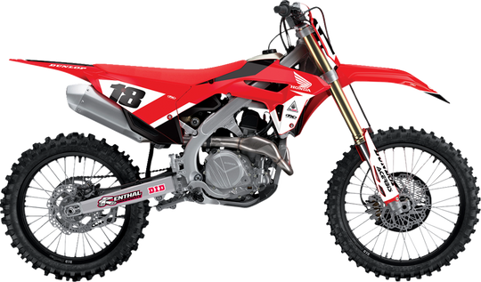 Factory Effex Graphic Kit SR1 Tc 50 - Husqvarna TC50 2017-2023