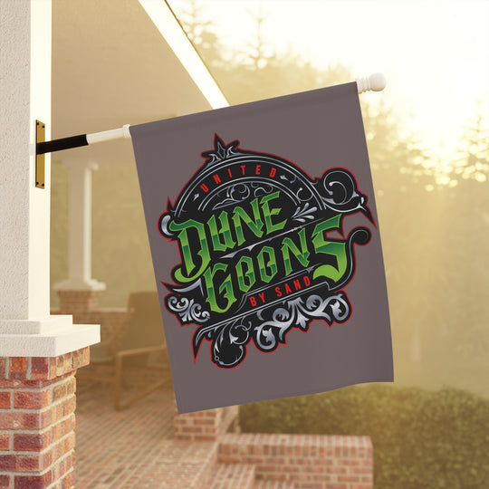 Banner Flag Camp Ground Dune Goons 2024 Logo