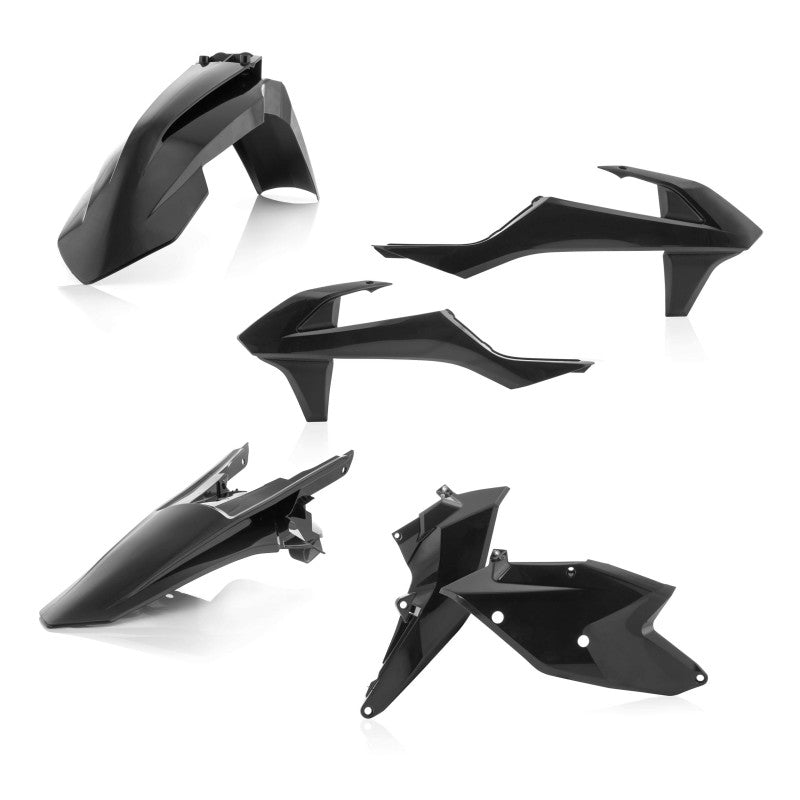 Acerbis Plastic Kit - 16-18 KTM SX/SX-F/XC-F 125-450 - Black
