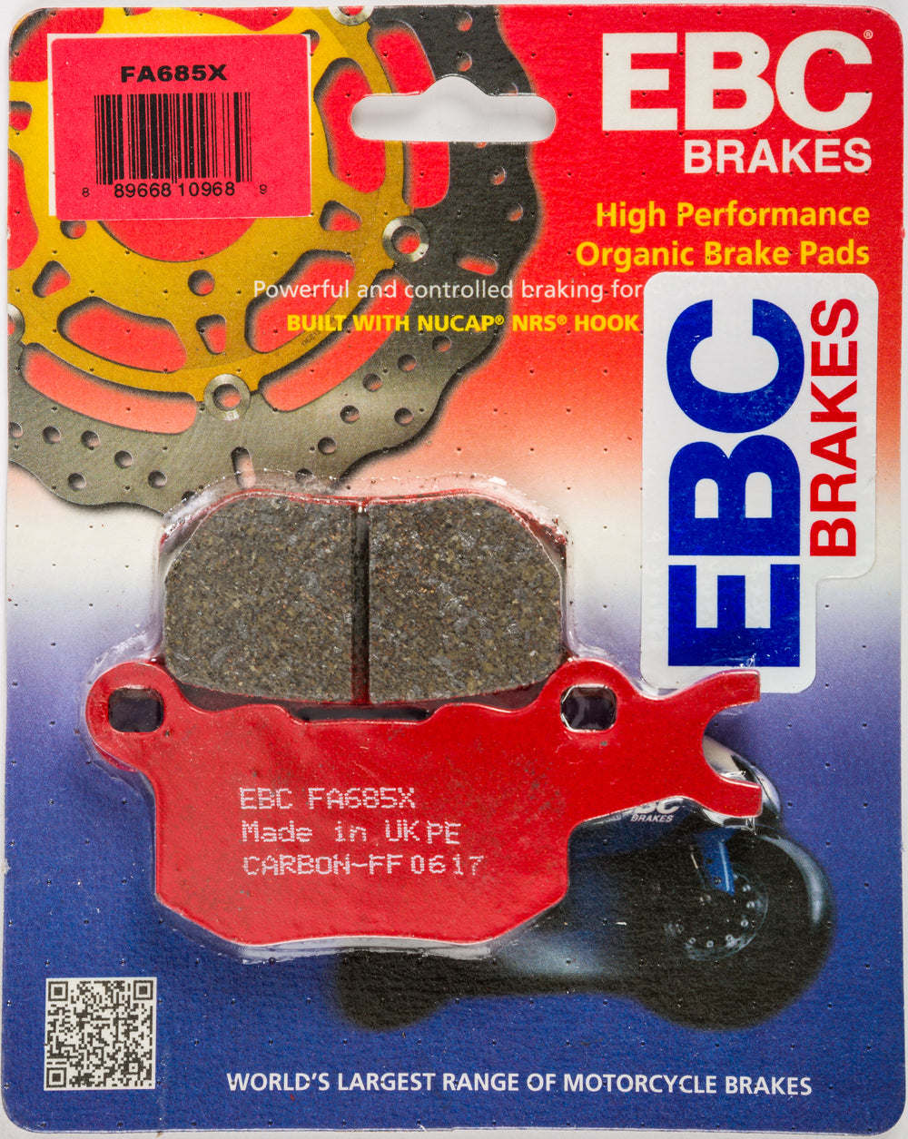 EBC Standard Brake Pads FA685X Carbon X