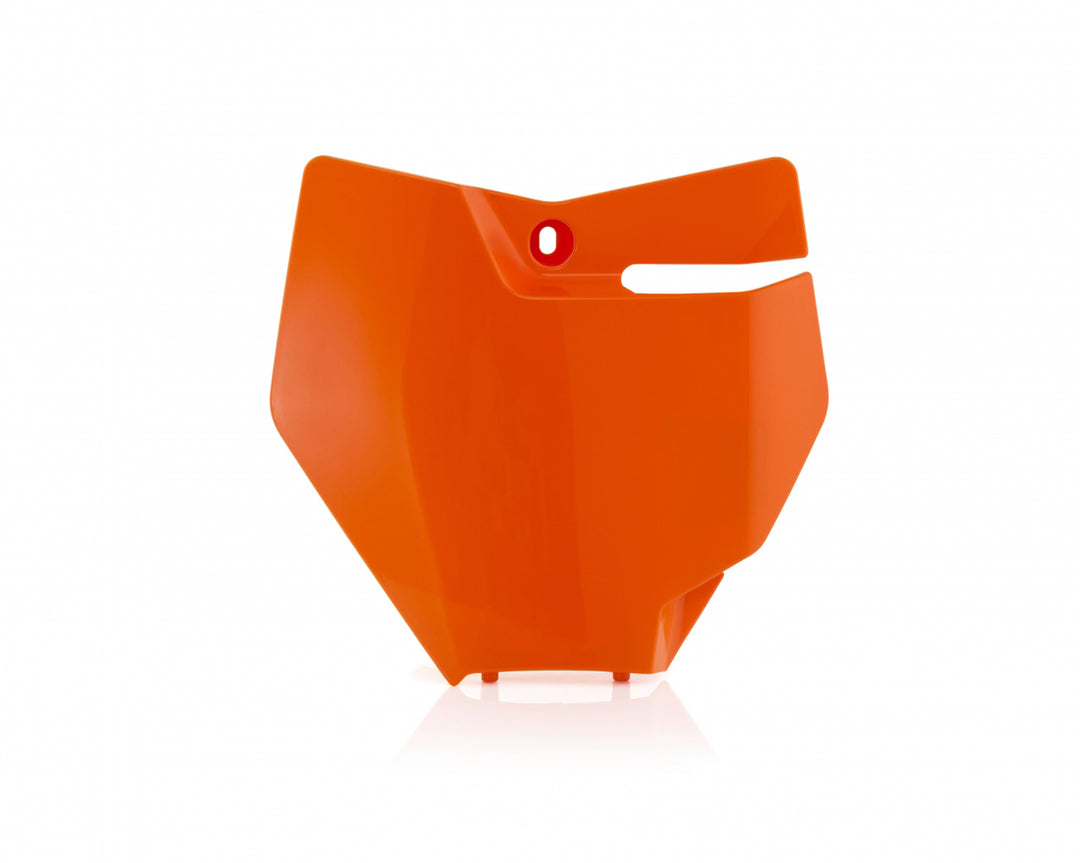 Acerbis Front Number Plate Number Orange (2685955226)