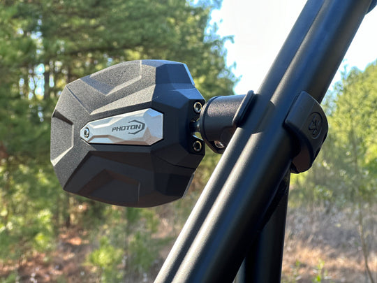 Seizmik Photon Side Mirrors - Cast Aluminum Pair