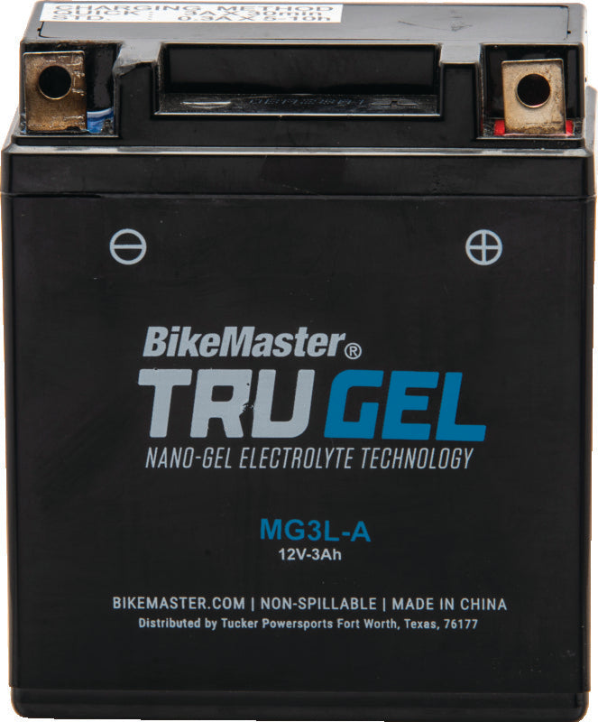 BikeMaster TruGel Battery - MG3L-A - Honda