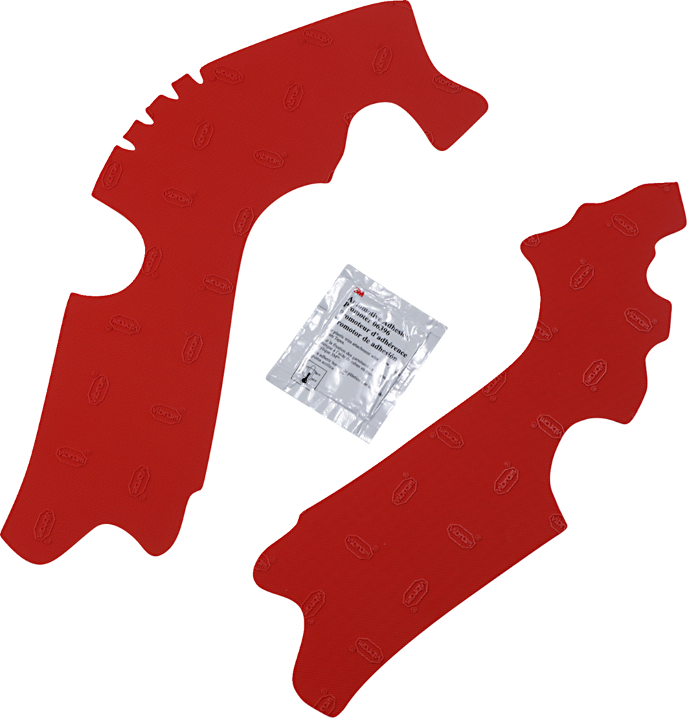 Athena Frame Pads Red - Honda CRF450R 2017-2018