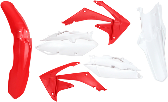 Acerbis Standard Body Kit OEM Red/White - Honda CRF450R 2009-2012