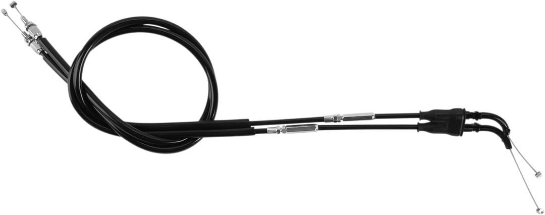 Motion Pro Black Vinyl Throttle Cable Push/Pull Klx/Kx - Kawasaki KX250F 2006-2008
