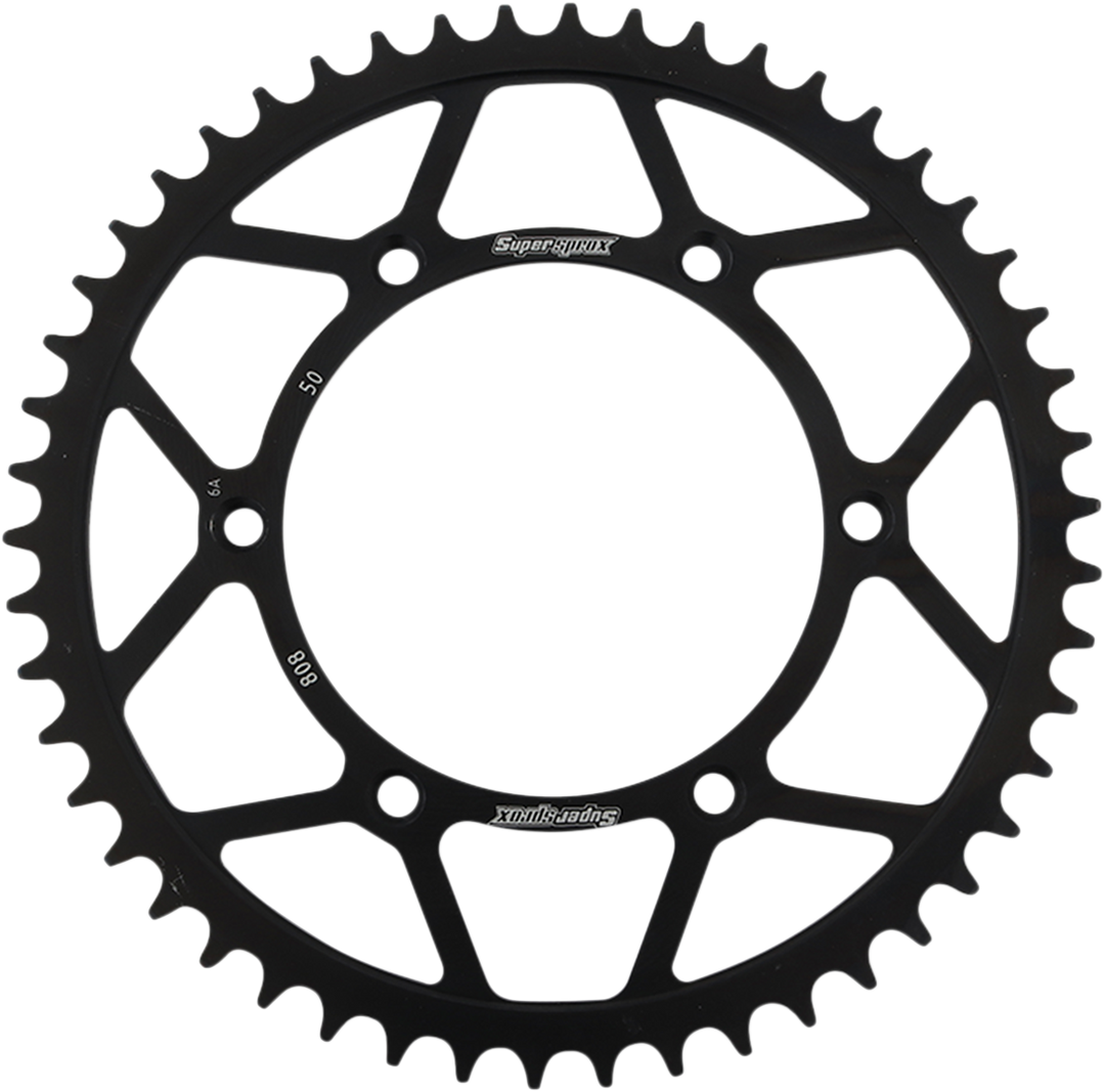 Supersprox Steel Rear Sprocket 50 Tooth - Suzuki RM125 and More